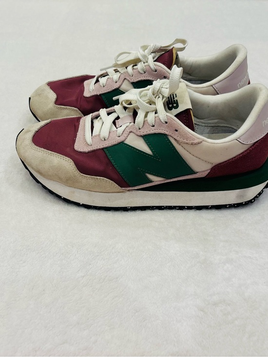 New Balance Shoes - New Balance 237 Women's Pink, Green & Cream Vintage-Inspired Sneakers size 9.5